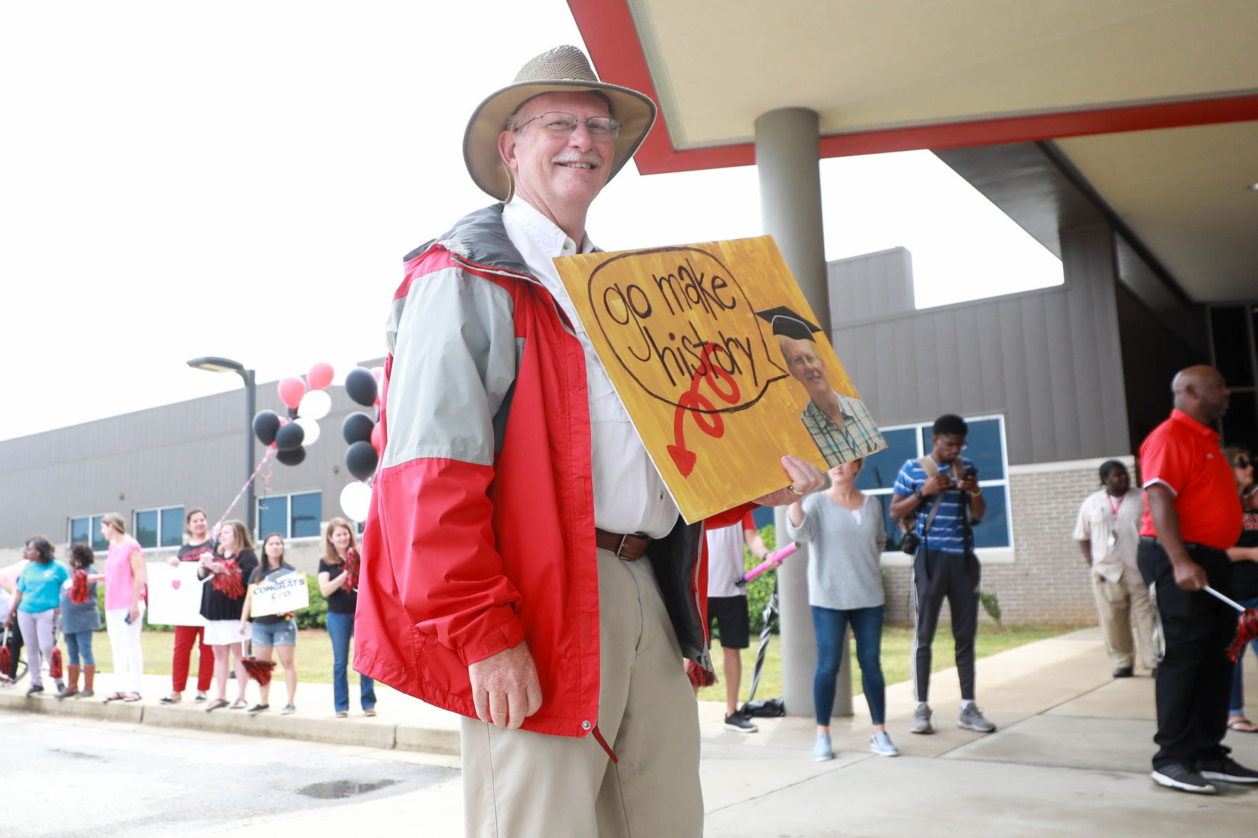 Opelika High School Class of 2020 drive-thru celebration